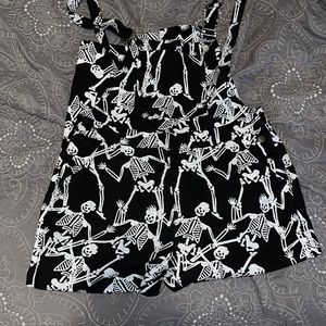 skeleton overalls
